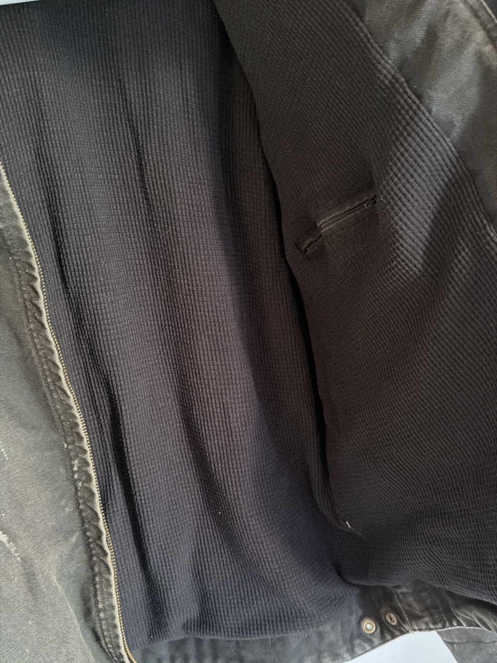 Vintage Fortress Products Canvas Workwear Chore Detroit Jacket Men’s Size XL - Picture 11 of 13